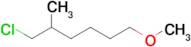 1-Chloro-6-methoxy-2-methylhexane