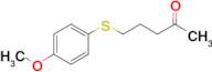 5-((4-Methoxyphenyl)thio)pentan-2-one