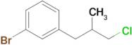 1-Bromo-3-(3-chloro-2-methylpropyl)benzene