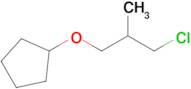 (3-Chloro-2-methylpropoxy)cyclopentane