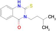 3-Isopentyl-2-thioxo-2,3-dihydroquinazolin-4(1h)-one