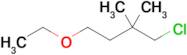 1-Chloro-4-ethoxy-2,2-dimethylbutane