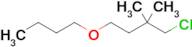 4-Butoxy-1-chloro-2,2-dimethylbutane