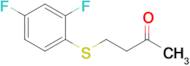 4-((2,4-Difluorophenyl)thio)butan-2-one