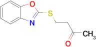 4-(Benzo[d]oxazol-2-ylthio)butan-2-one