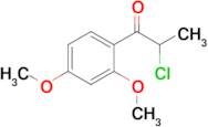 2-Chloro-1-(2,4-dimethoxyphenyl)propan-1-one