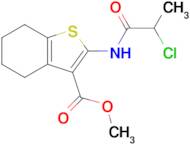 Methyl 2-(2-chloropropanamido)-4,5,6,7-tetrahydrobenzo[b]thiophene-3-carboxylate
