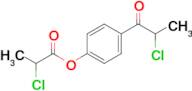 4-(2-Chloropropanoyl)phenyl 2-chloropropanoate