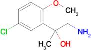 1-Amino-2-(5-chloro-2-methoxyphenyl)propan-2-ol