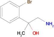 1-Amino-2-(2-bromophenyl)propan-2-ol