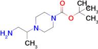 Tert-butyl 4-(1-aminopropan-2-yl)piperazine-1-carboxylate