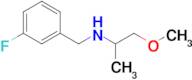 n-(3-Fluorobenzyl)-1-methoxypropan-2-amine