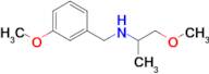 1-Methoxy-N-(3-methoxybenzyl)propan-2-amine