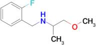 n-(2-Fluorobenzyl)-1-methoxypropan-2-amine