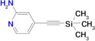 4-((Trimethylsilyl)ethynyl)pyridin-2-amine