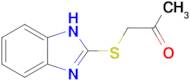 1-((1h-Benzo[d]imidazol-2-yl)thio)propan-2-one