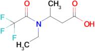 3-(n-Ethyl-2,2,2-trifluoroacetamido)butanoic acid