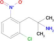 1-(2-Chloro-6-nitrophenyl)-2-methylpropan-2-amine