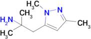 1-(1,3-Dimethyl-1h-pyrazol-5-yl)-2-methylpropan-2-amine