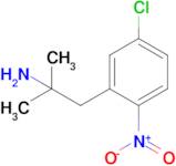 1-(5-Chloro-2-nitrophenyl)-2-methylpropan-2-amine