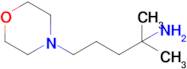 2-Methyl-5-morpholinopentan-2-amine