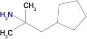 1-Cyclopentyl-2-methylpropan-2-amine