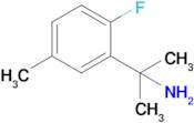 2-(2-Fluoro-5-methylphenyl)propan-2-amine