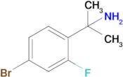 2-(4-Bromo-2-fluorophenyl)propan-2-amine