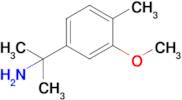 2-(3-Methoxy-4-methylphenyl)propan-2-amine