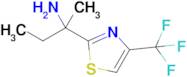 2-(4-(Trifluoromethyl)thiazol-2-yl)butan-2-amine