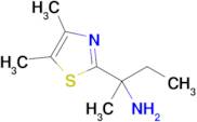 2-(4,5-Dimethylthiazol-2-yl)butan-2-amine