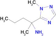 2-(1-Methyl-1h-1,2,4-triazol-5-yl)pentan-2-amine