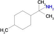 2-(4-Methylcyclohexyl)propan-2-amine