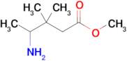 Methyl 4-amino-3,3-dimethylpentanoate