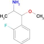 1-(2-Fluorophenyl)-1-methoxypropan-2-amine