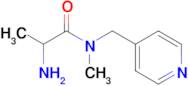 2-Amino-N-methyl-N-(pyridin-4-ylmethyl)propanamide