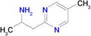 1-(5-Methylpyrimidin-2-yl)propan-2-amine