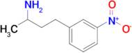 4-(3-Nitrophenyl)butan-2-amine