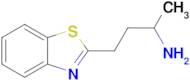 4-(Benzo[d]thiazol-2-yl)butan-2-amine