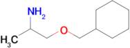 1-(Cyclohexylmethoxy)propan-2-amine