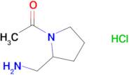 1-(2-(Aminomethyl)pyrrolidin-1-yl)ethan-1-one hydrochloride