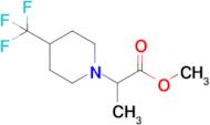 Methyl 2-(4-(trifluoromethyl)piperidin-1-yl)propanoate