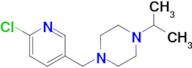1-((6-Chloropyridin-3-yl)methyl)-4-isopropylpiperazine
