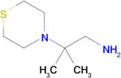 2-Methyl-2-thiomorpholinopropan-1-amine