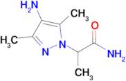 2-(4-Amino-3,5-dimethyl-1h-pyrazol-1-yl)propanamide