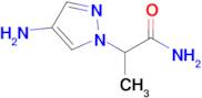 2-(4-Amino-1h-pyrazol-1-yl)propanamide