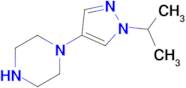 1-(1-Isopropyl-1h-pyrazol-4-yl)piperazine