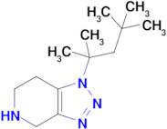 1-(2,4,4-Trimethylpentan-2-yl)-4,5,6,7-tetrahydro-1h-[1,2,3]triazolo[4,5-c]pyridine