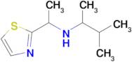 3-Methyl-N-(1-(thiazol-2-yl)ethyl)butan-2-amine