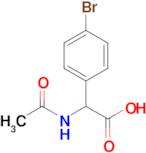 2-Acetamido-2-(4-bromophenyl)acetic acid